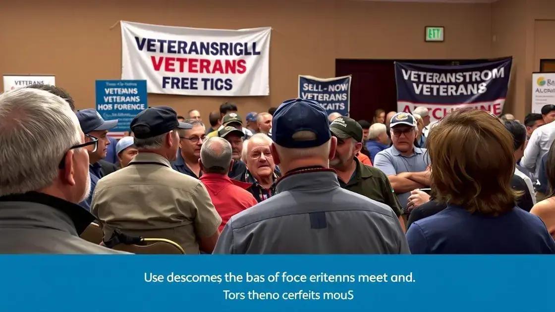 The importance of advocacy for veterans