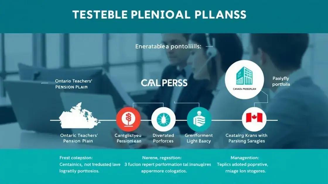 Real-life examples of stable pension plans