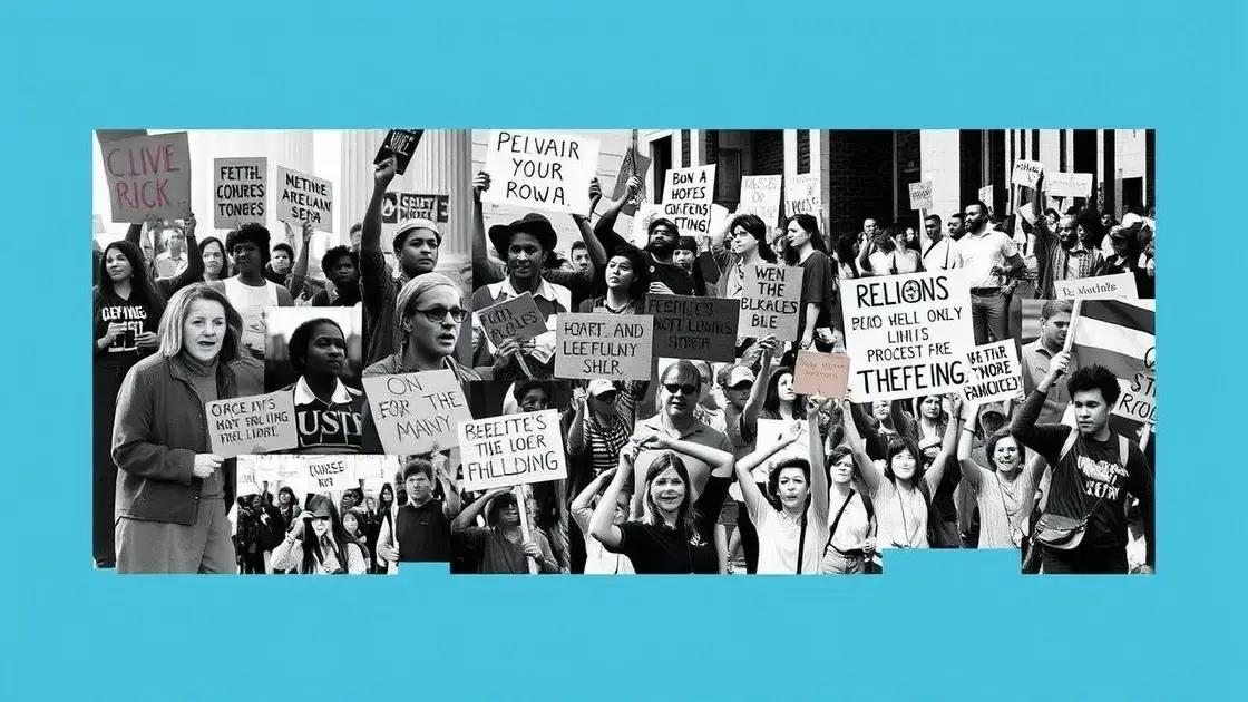 Historical context behind the movement