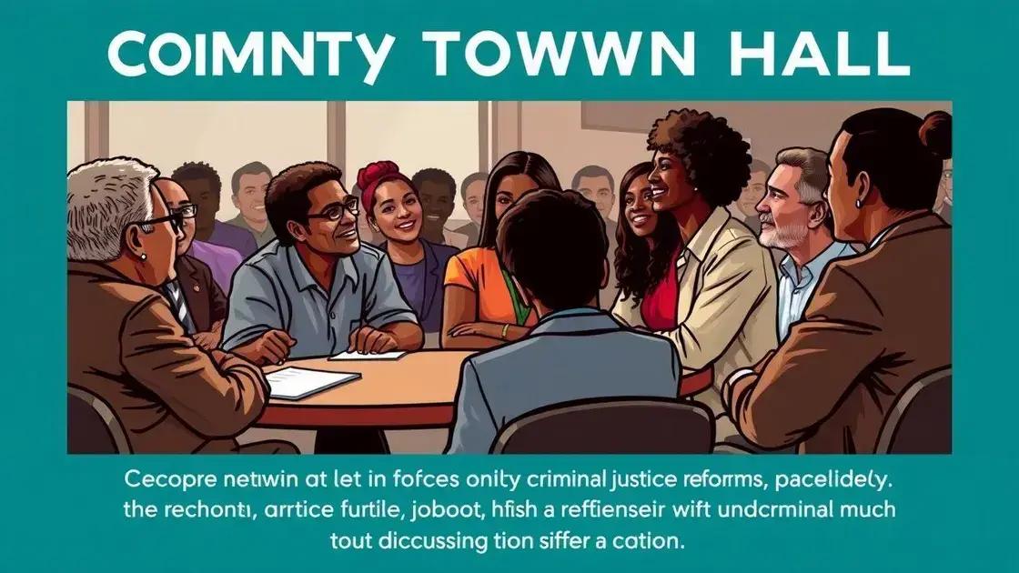 Community responses to criminal justice system changes