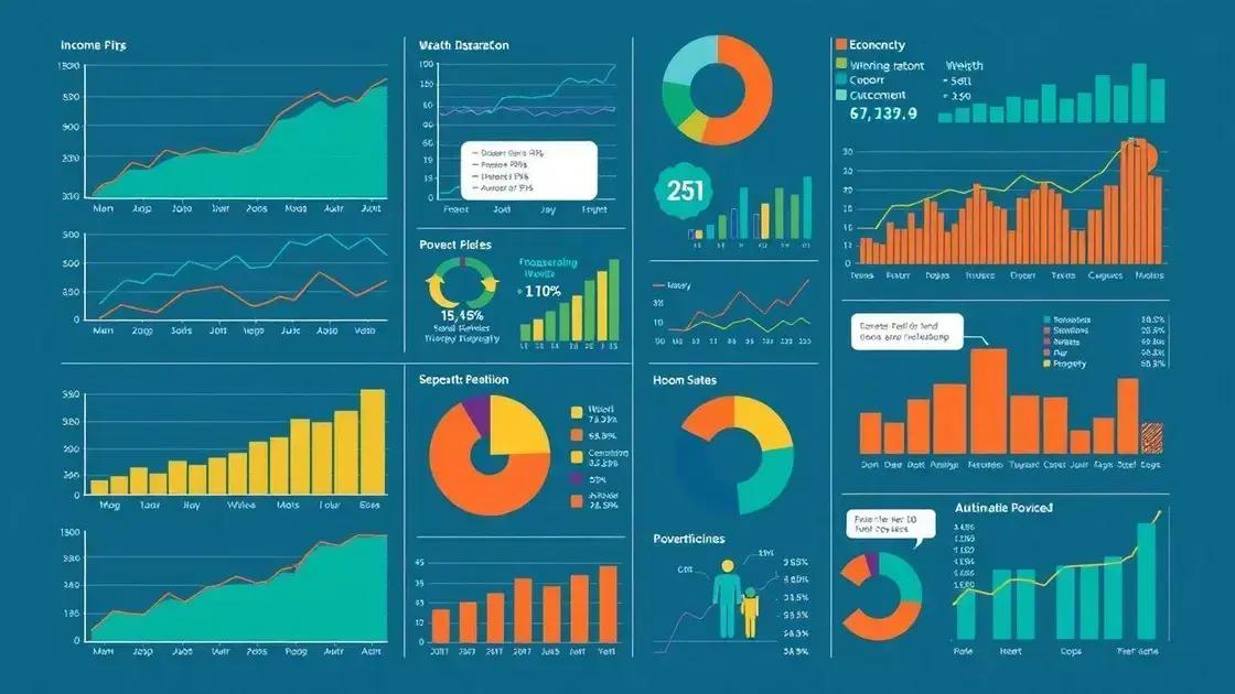 Key indicators in economic inequality reports