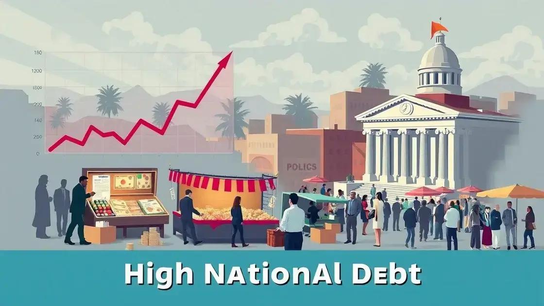 Impacts of high debt on economies