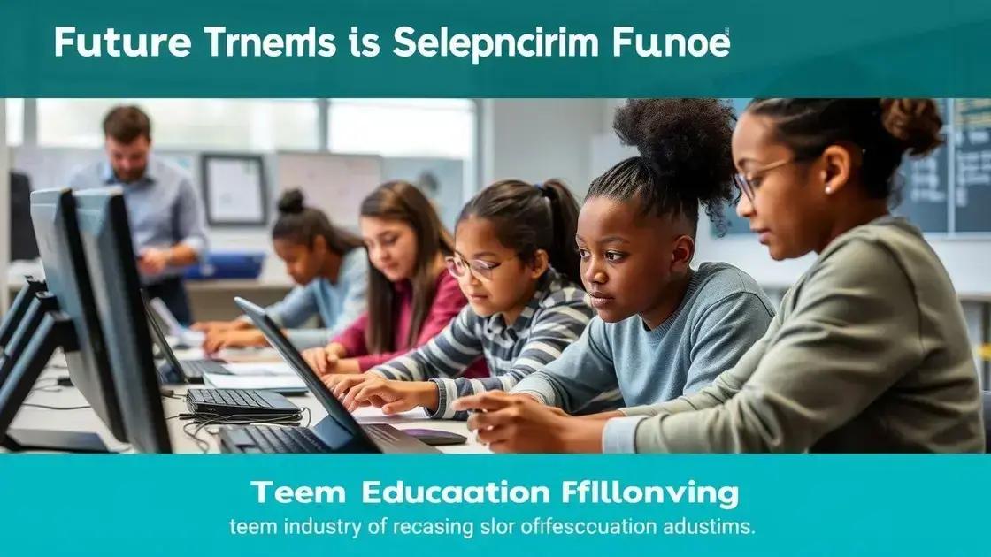 Future trends in STEM education funding