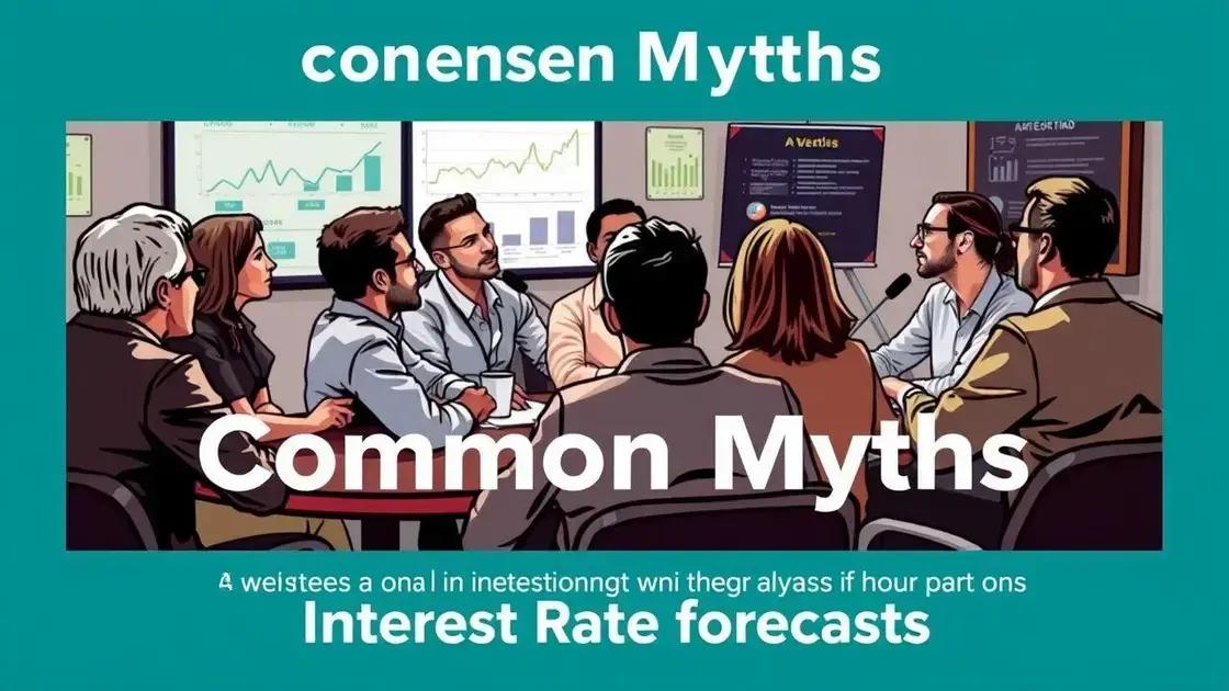 Common myths about interest rate forecasts
