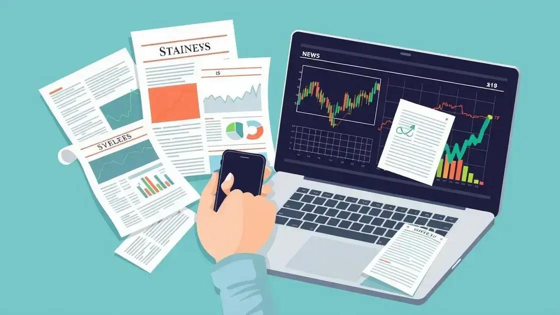 Resources for staying informed about market trends