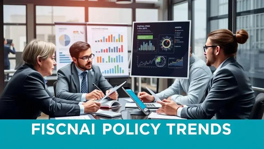 Recent trends in fiscal policy