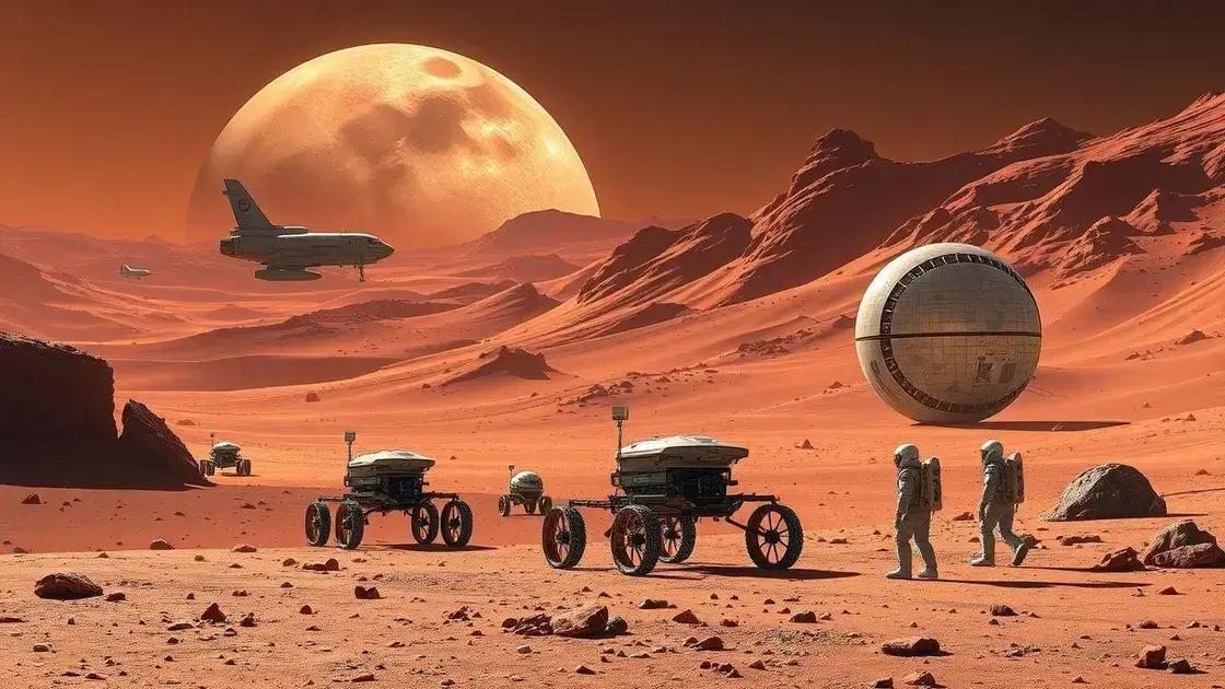 Upcoming missions to Mars