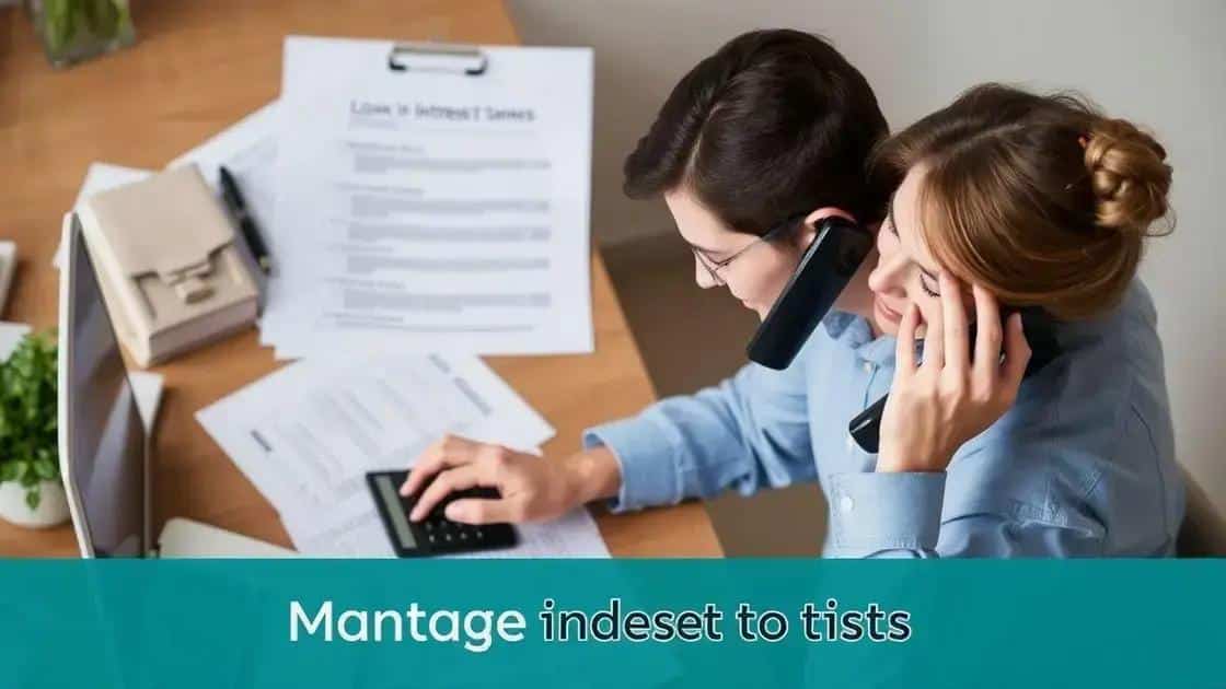 Strategies for reducing interest rates